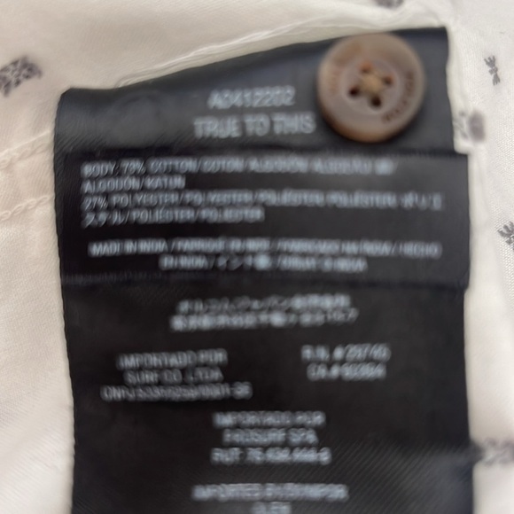 Volcom White Casual Button Down Shirt - Picture 5 of 5